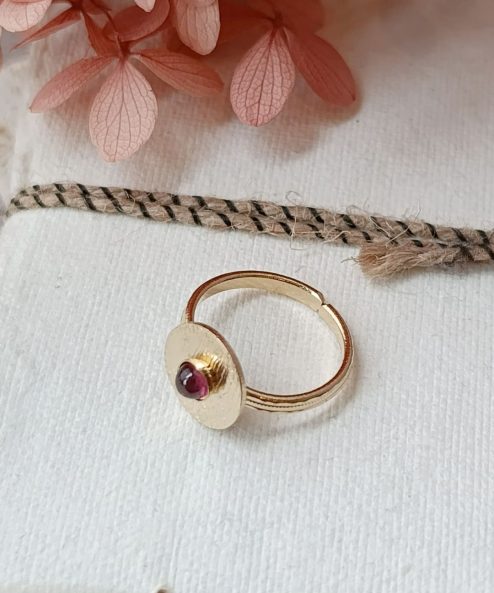 Bague astria grenat