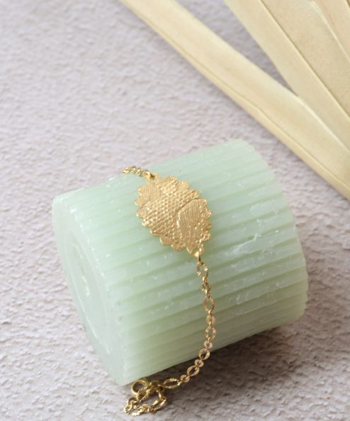 Bracelet gaufrette