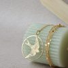 Collier long hirondelle